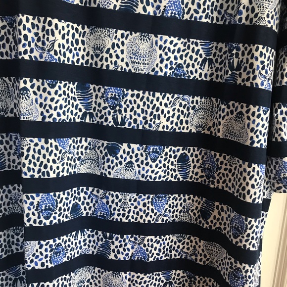 BNWOT LAJOLLA Dress in Heart and Sole stripe XL - Picture 4 of 4